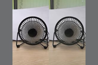 a thumdnail for published video. Desk Fan