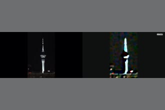 a thumdnail for published video. A color-based low frequency amplification test. Shot w/ an Iphone 7.