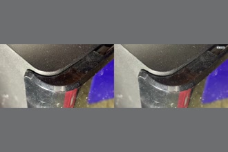 a thumdnail for published video. 40 times magnification.
This server continues to work trouble-free in spite of a finger-discernible vibration at every part of its enclosure. The server has two case-fans and four 3.5 inch enterprise-grade hard drives installed.