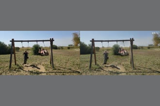 a thumdnail for published video. bending visualisation of seesaw
