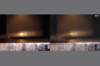 a thumdnail for published video. vibration of tool