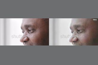 a thumdnail for published video. close up