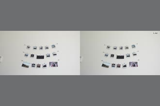 a thumdnail for published video. Photos swaying on my wall
