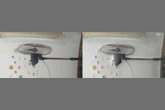 a thumdnail for published video. Vibracion en ventilador de pie
