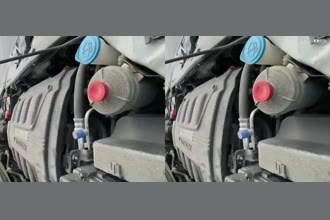 a thumdnail for published video. testing tool on engine idle