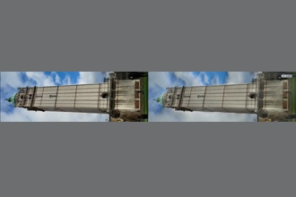 a thumdnail for published video. Taken with a tripod to get stable video