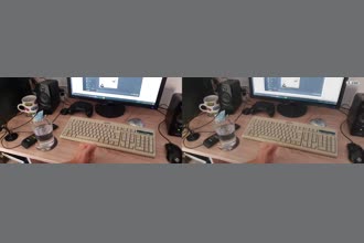 a thumdnail for published video. I punch my desk.