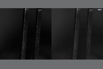 a thumdnail for published video. Recorded at 2000fps, playback at 30 fps.
With the slow-mo factor, the f should be around 6.6hz